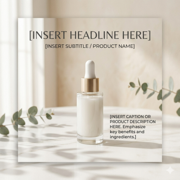 Instagram Templates for Skincare